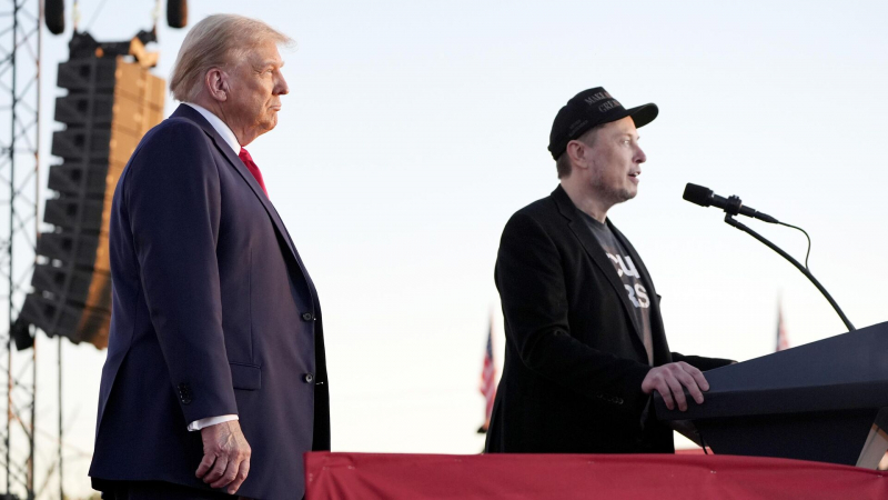 СМИ опубликовали личную переписку Трампа с Маском